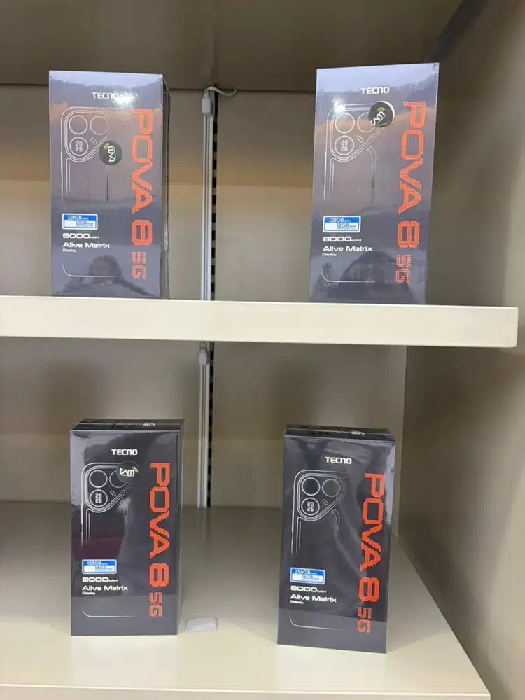 TECNO OFFICIAL STORE POVA 8 5G NFC BATERAI 8000mah