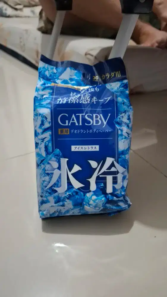 Gatsby Facial Wipes Sheets Tisu Basah Gatsby