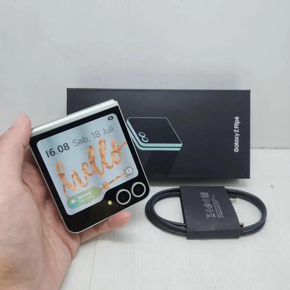 NO MINUS LIKE NEW 99% SAMSUNG GALAXY Z FLIP 6 5G 12/256 MINT FULLSET S