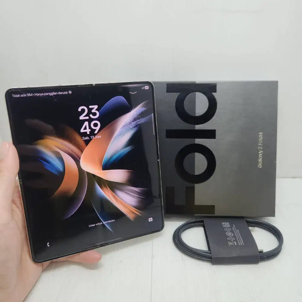 MULUS SAMSUNG GALAXY Z FOLD 4 5G 12/512 WARNA FAVORIT   BEIGE FULLSET