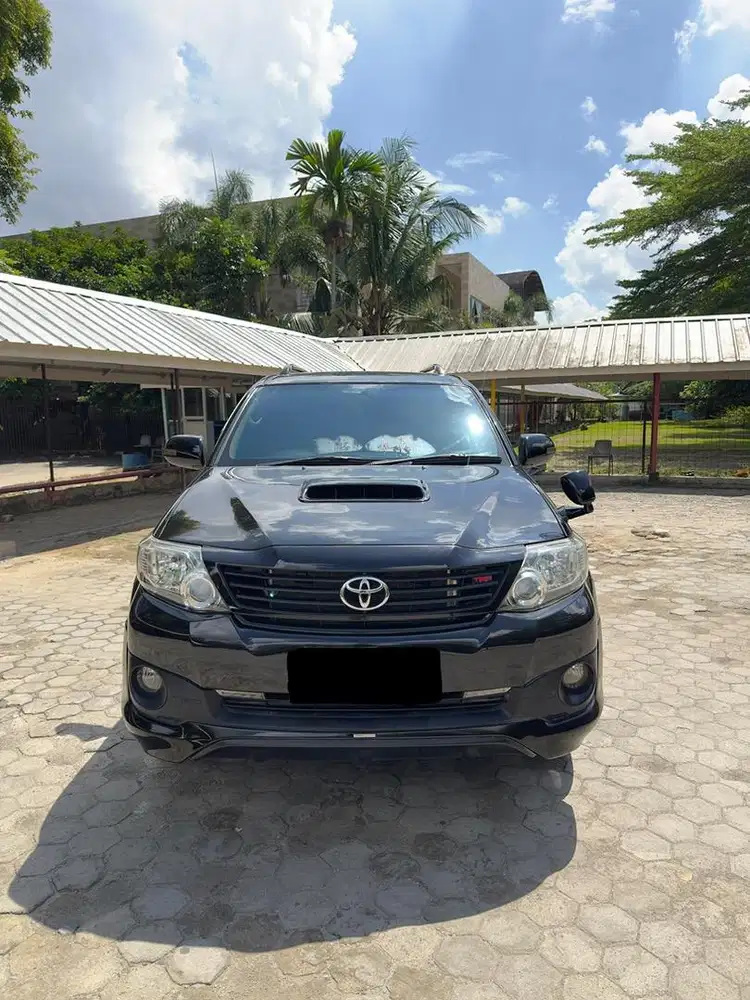 New Toyota FORTUNER TRD Vnt G 2.5 AT Automatic Thn 2014 BG Palembang
