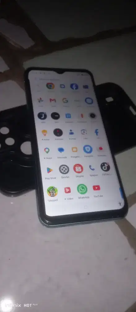 Realme C21y versi 11/4/normal.batre awet bonus anti gores+kesing+casan
