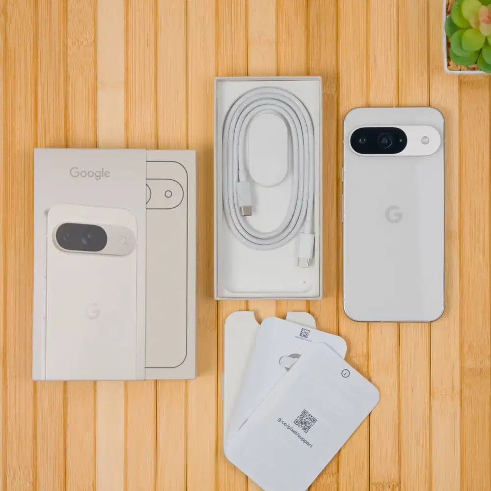 Google Pixel 9 5G 12/256GB Fullset original, imei terdaftar Bea cukai