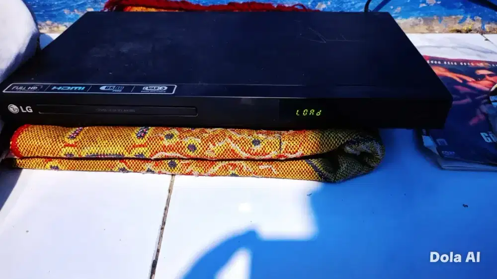 DVD PLAYER LG + Remote dan free kaset