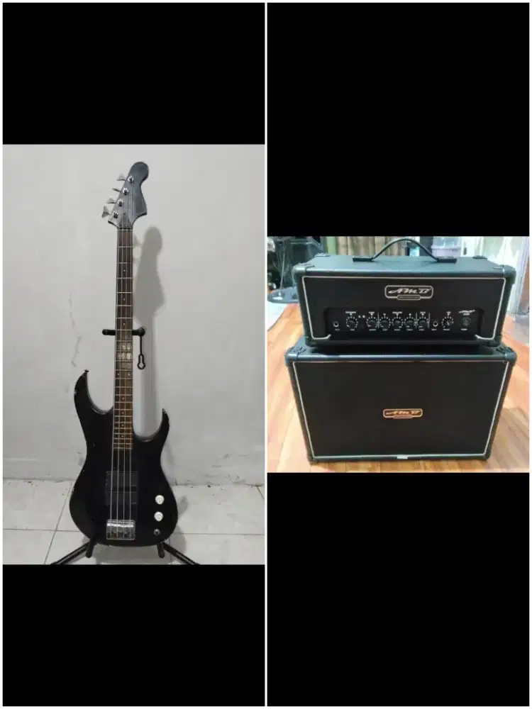 pketan bass dan ampli manta siap pakai silahkan pilih