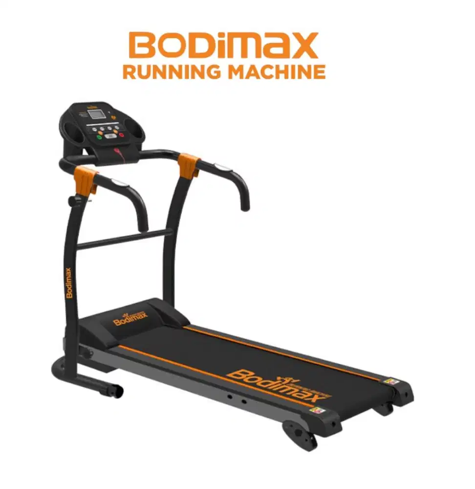 Treadmill Elektrik New Bodimax Running Machine Mulus Siap Pakai
