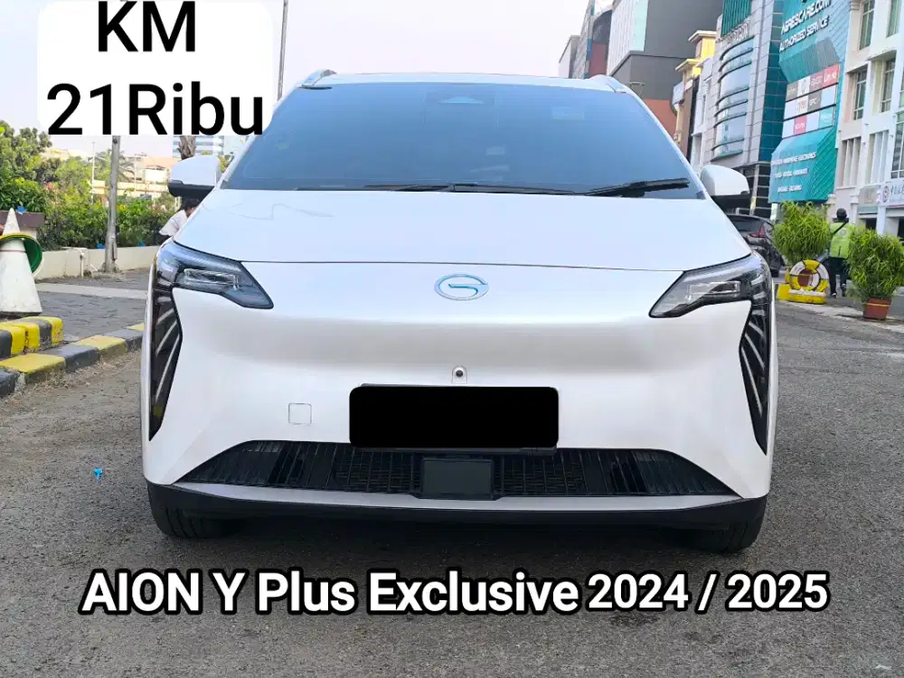 AION Y Plus Exclusive 2024 / 2025 AT, Km 21Ribu, Pajak Panjang