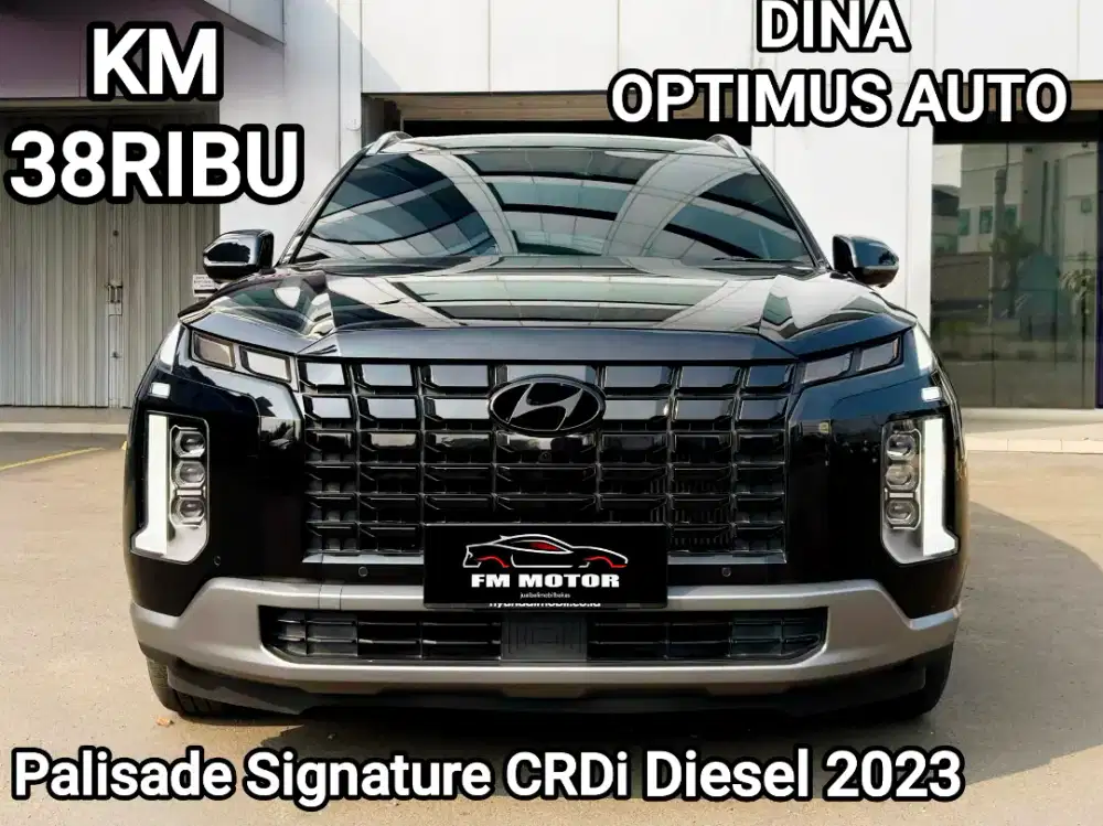 Hyundai Palisade Signature CRDi 2023 AT 2.2,Low KM,Pajak Panjang