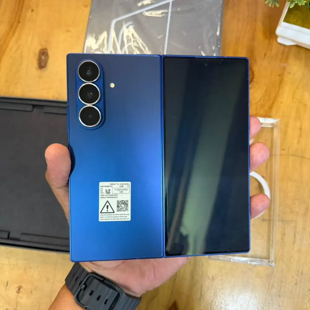 Samsung Z Fold 7 5G 16/1TB Blue Super Mulus Garansi resmi SEIN