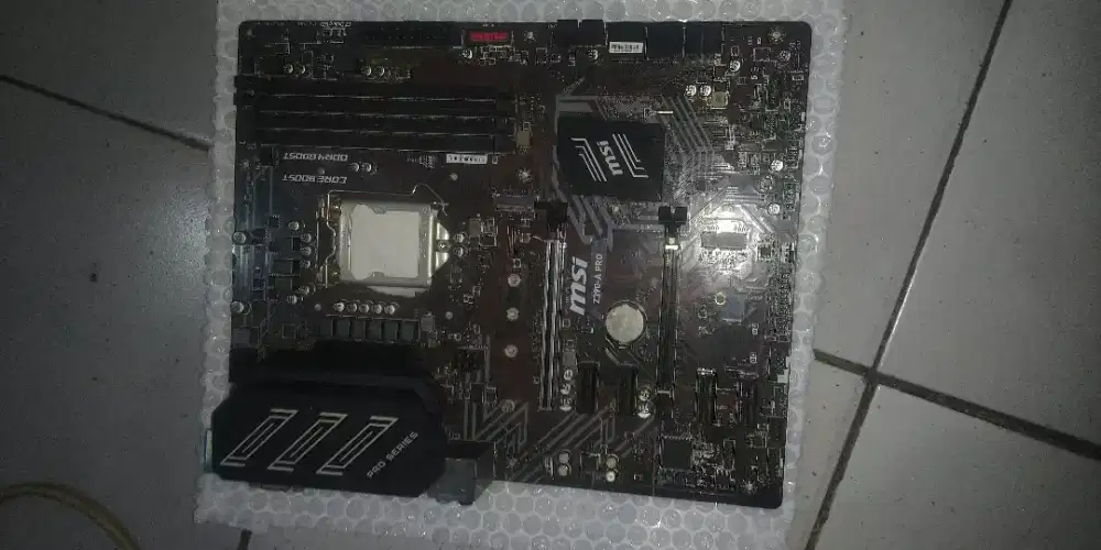 Motherboard Gaming MSI Z390-A PRO Tidak Bisa On