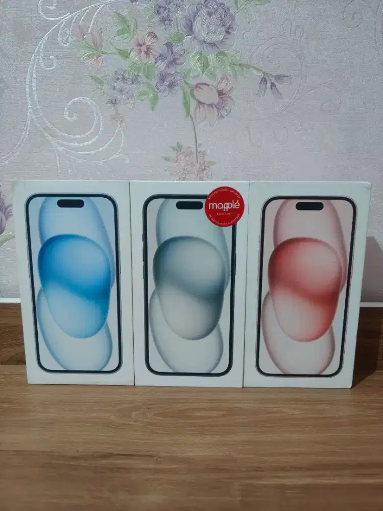 IPHONE 15 128 GB NEW SEGEL RESMI IBOX