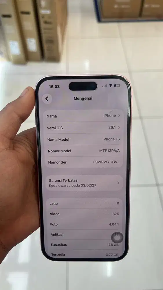 Iphone 15 garansi panjang