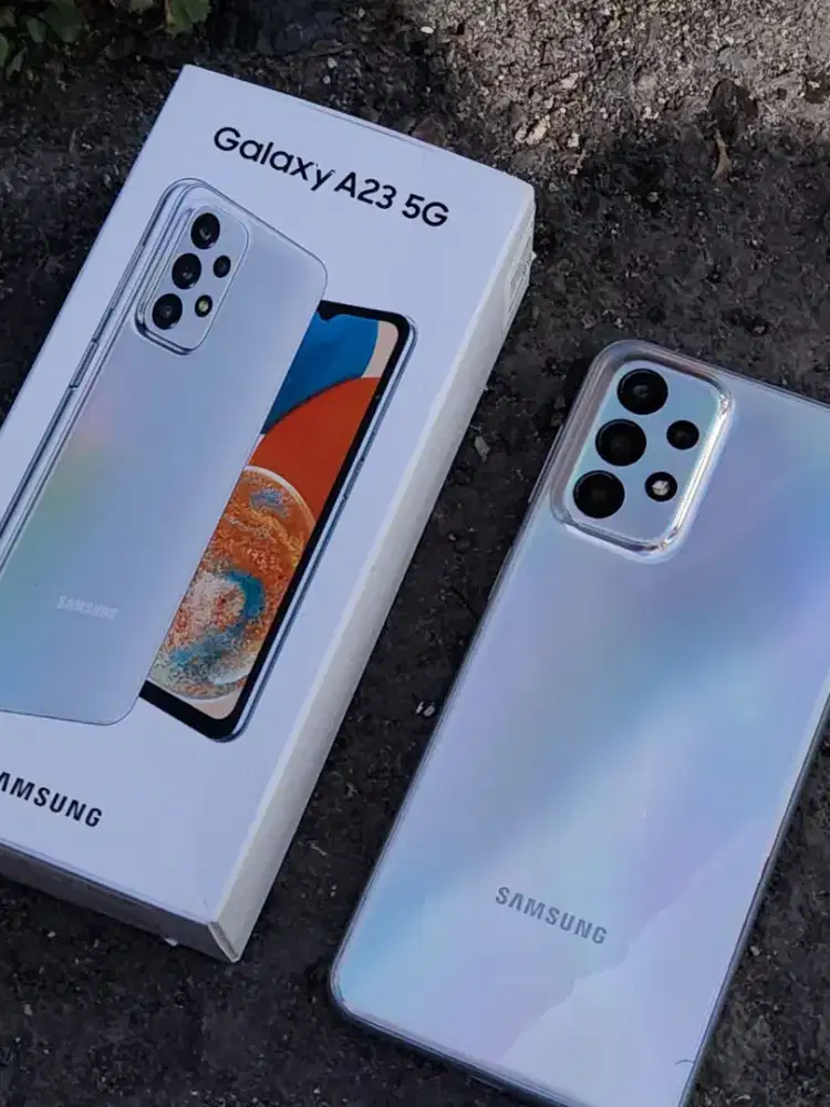 Samsung A23 5G 6/128 GB Mulus mirah bergaransi