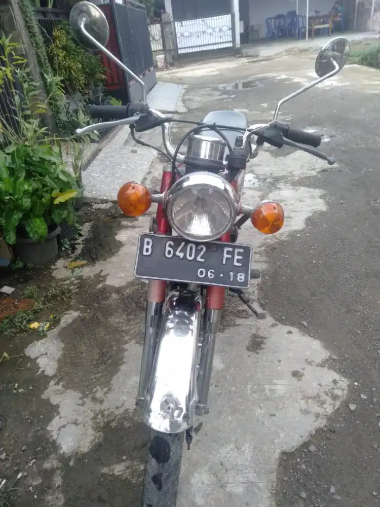 Di jual kawasaki G7 sport surat komplit th75