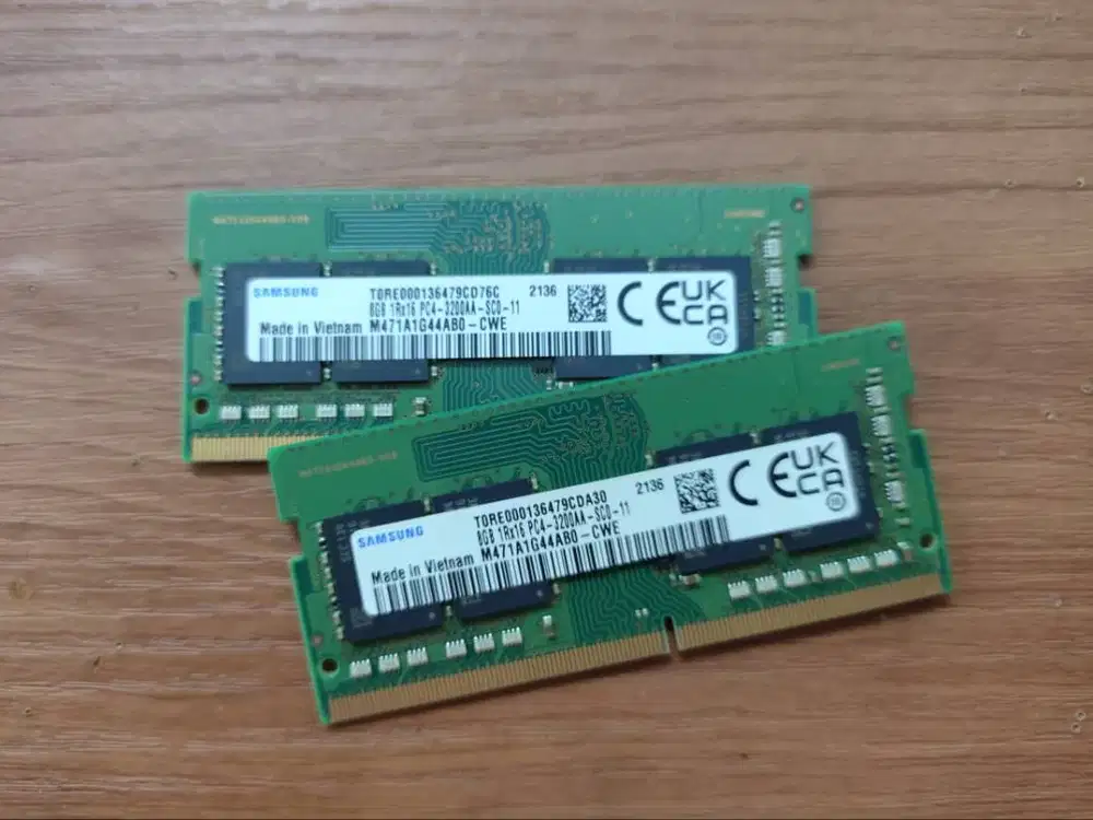 Ram Laptop Samsung 8GBx2 1R DDR4 3200AA 3200MHz (Ori copotan Legion)