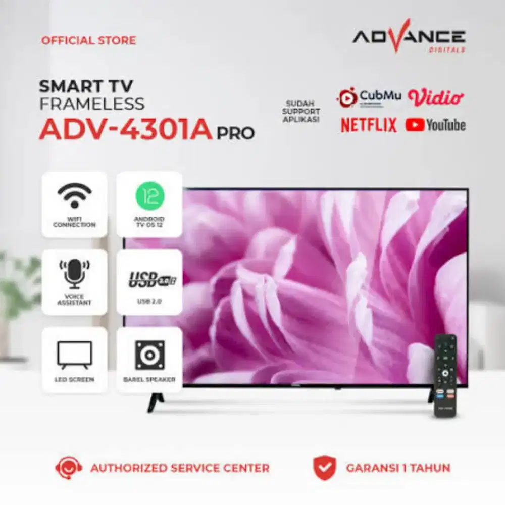 Android TV Advance 43inci