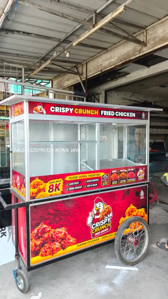 Gerobak chiken ayam goreng krispi