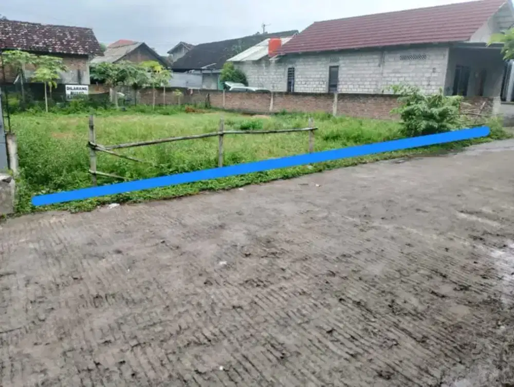 Termurah, tanah strategis dekat ke UMY area lapangan kasihan Bantul