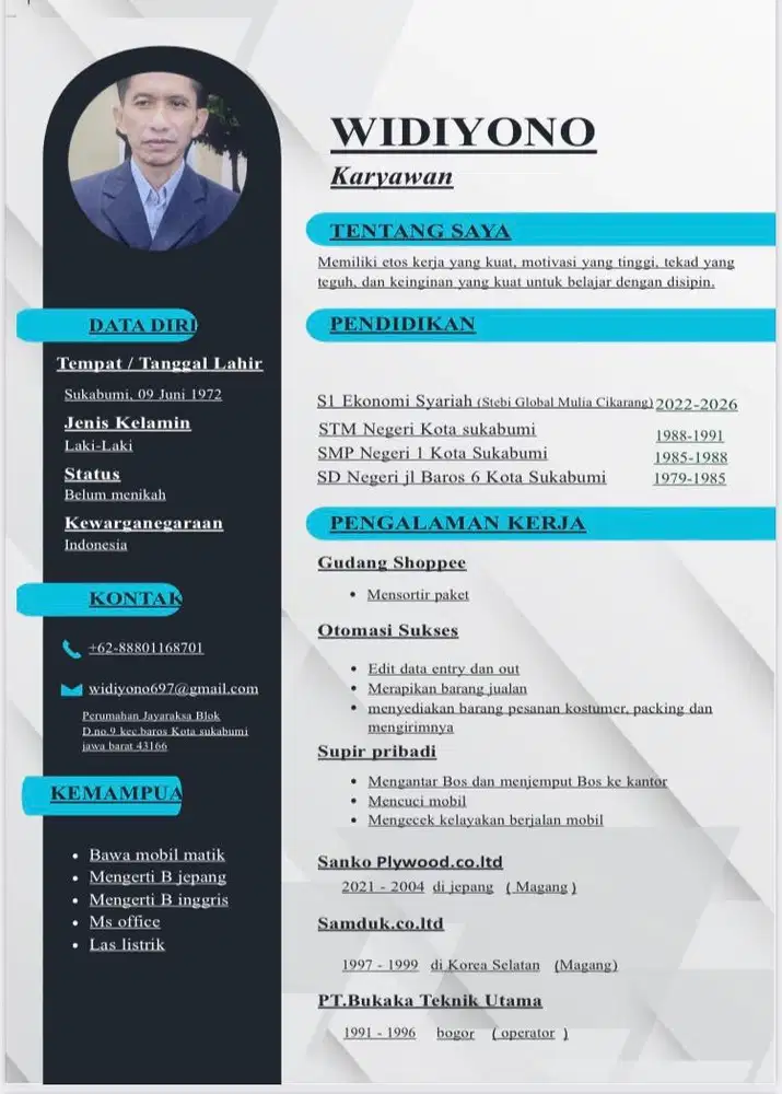 Cari kerja administrasi kantor atau staff marketing