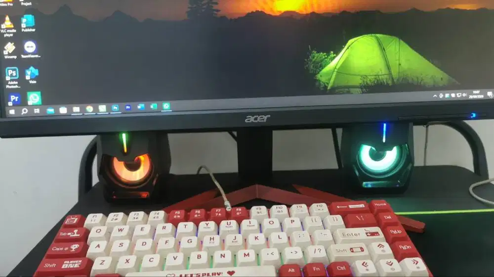 Speaker Gaming PC / Laptop Baru 1 Bulan Pakai