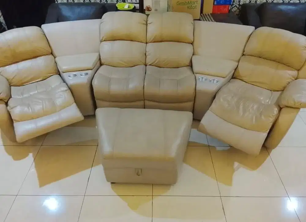 Sofa Recliner Informa Cheers Madison Leather Genuine ( Kulit Asli )