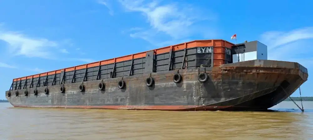 Jual Kapal Tongkang 1 Set 300 Feet Jumbo Tahun 2019