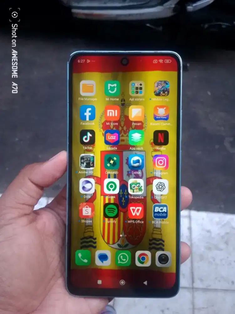 BU hp redmi note 13 4g 8+8/256 normal batere awet nfc on spek gahar
