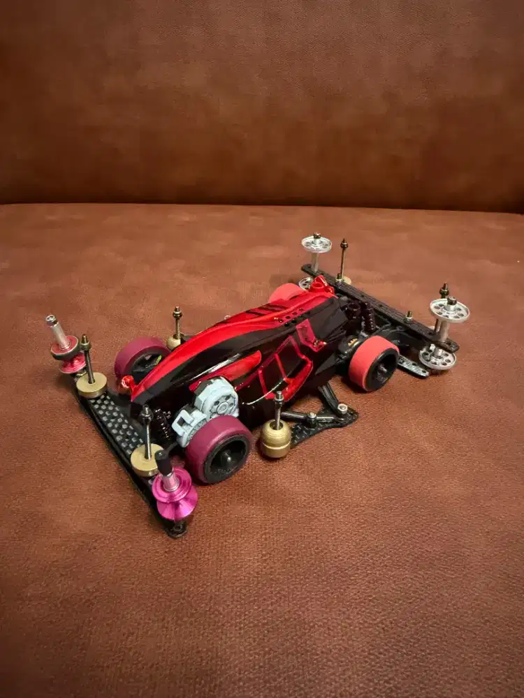 Tamiya sfm RTR Body dual ridge Chasis carbon ORI