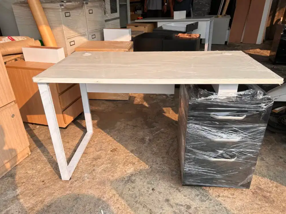 meja laci kerja - meja kantor - meja laci