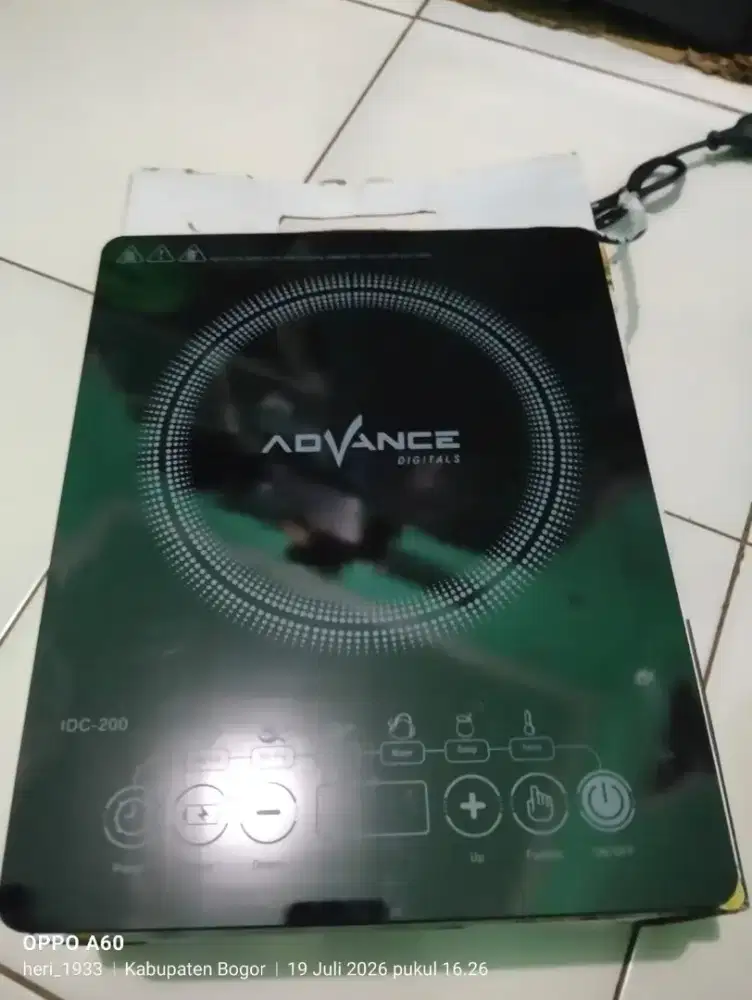 Kompor listrik baru
