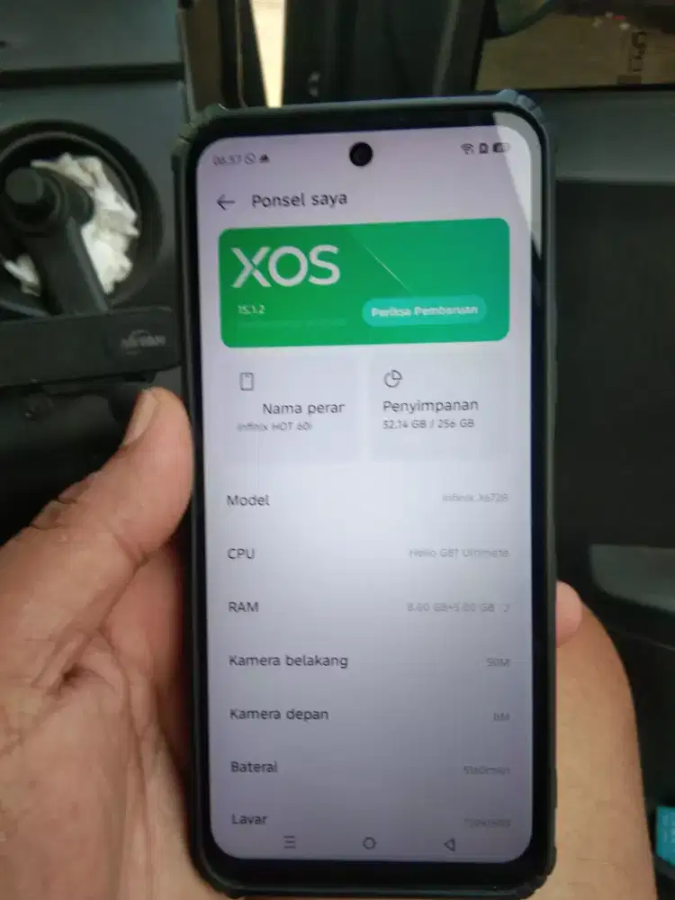 Jual bu infinix hot 60i 8/256