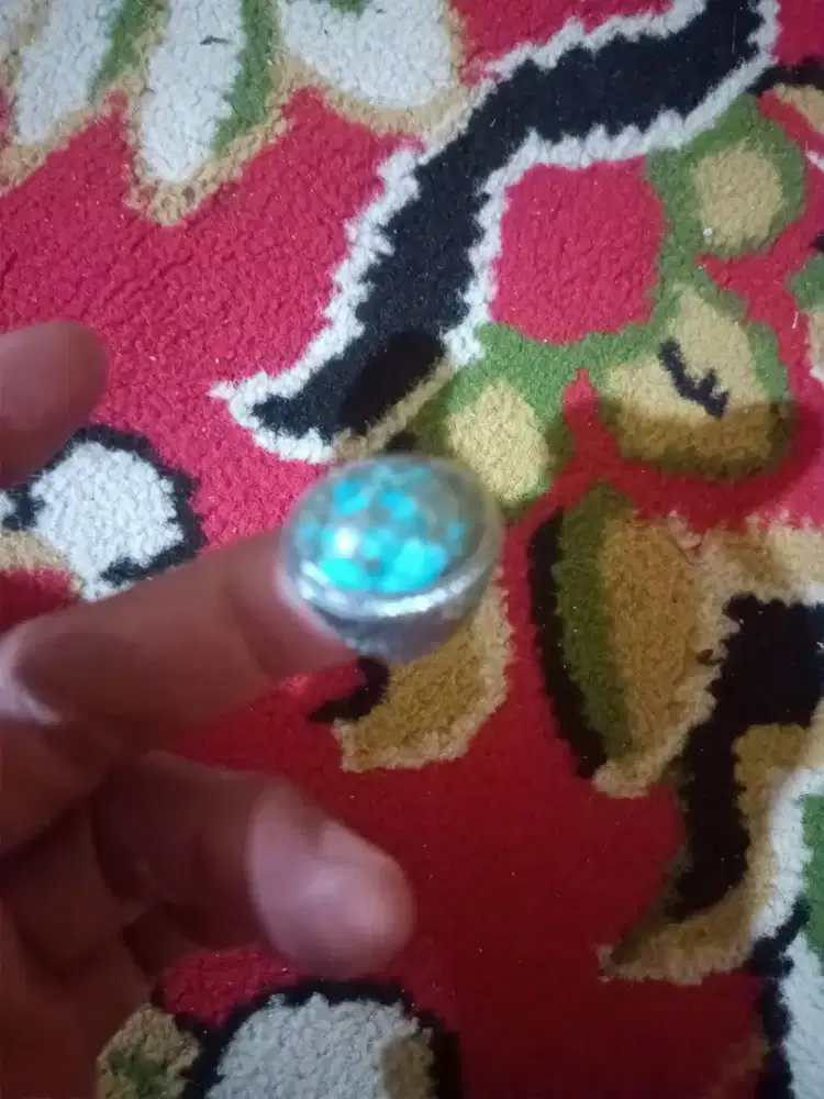 Akik Pirus urat Emas