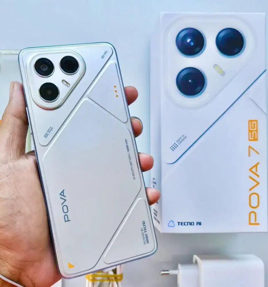 Tecno Pova 7 5G Ram 8+8/128 Mulus Lengkap