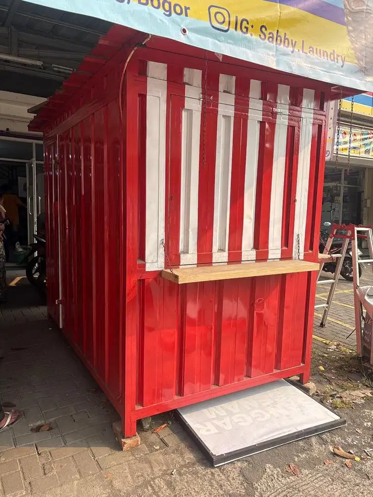 Dijual Kontainer Usaha Makanan/ UMKM