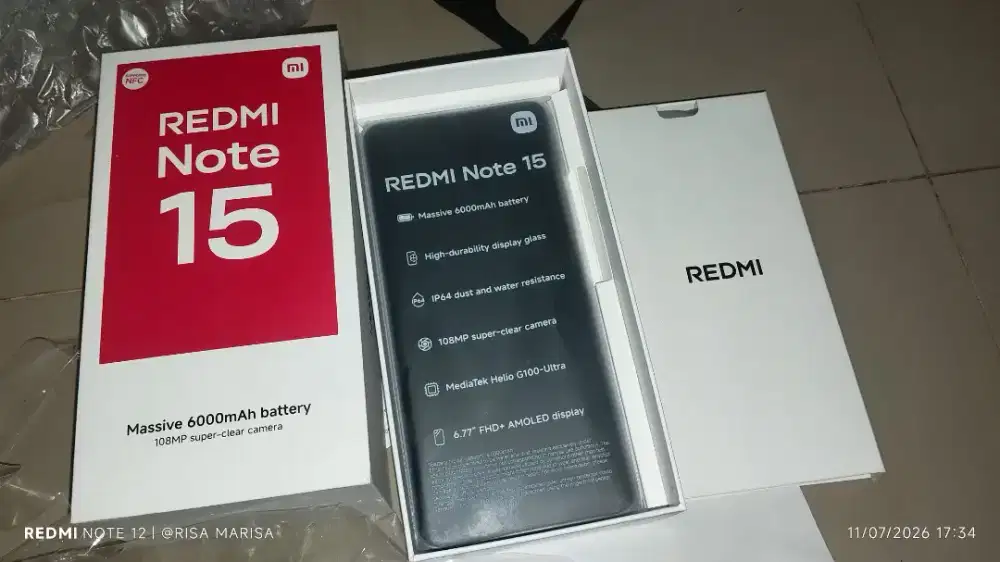 Redmi note 15 4G 8/128