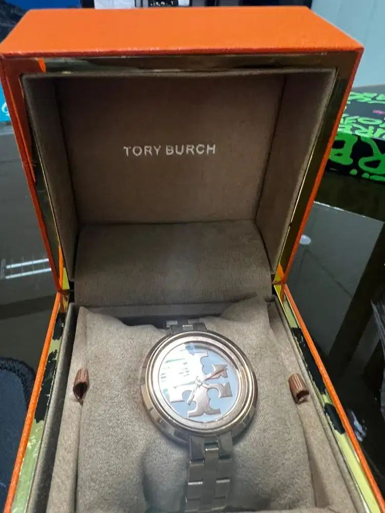 Jual jam wanita TORY BURCH TBW6210 Miller Rose Gold Original Fullse