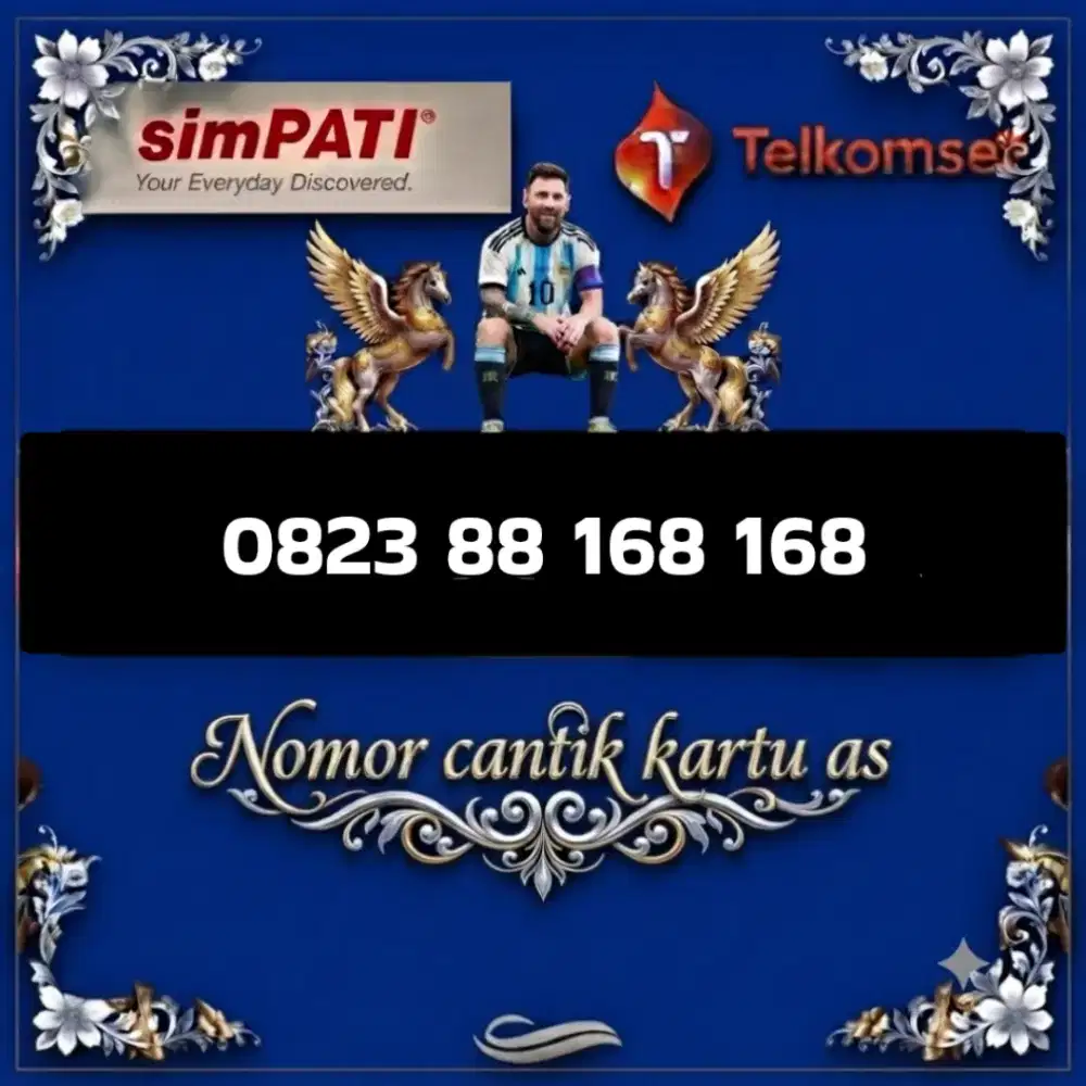 Nomor cantik kartu as Telkomsel super