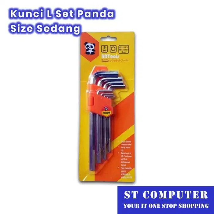 Kunci L Set Panda Size Sedang