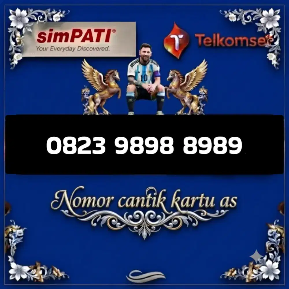 Nomor cantik Telkomsel kartu as super