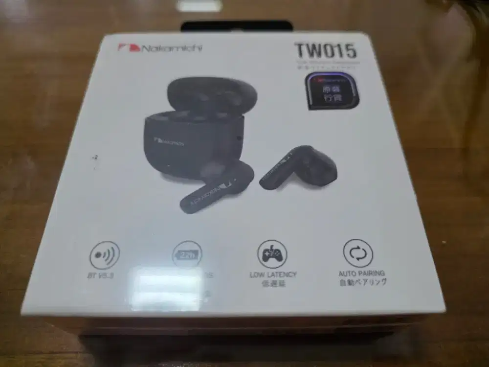 TWS Nakamichi TW015 Original - BARU SEGEL (Hadiah Undian)