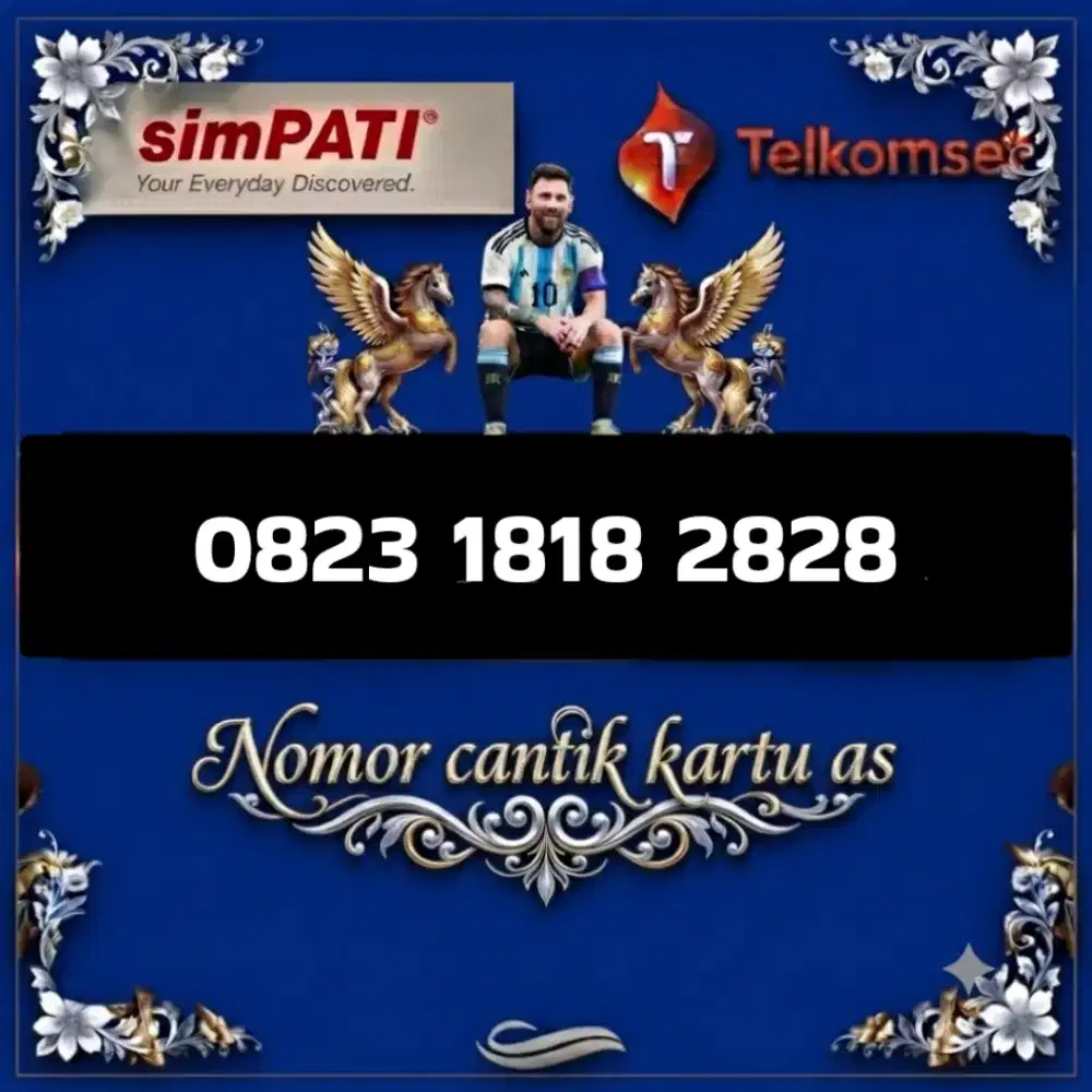 Nomor cantik Telkomsel kartu as super