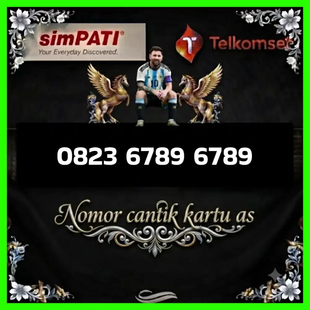 Nomor cantik Telkomsel kartu as