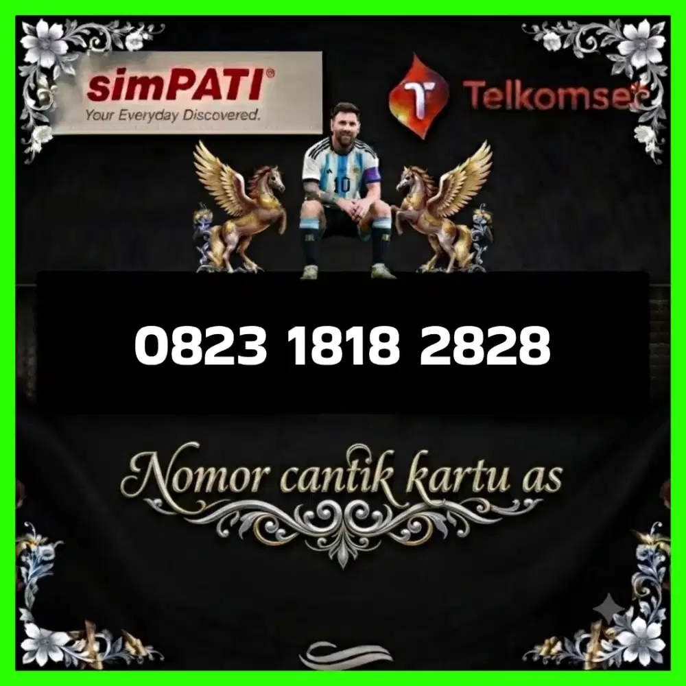 Nomor cantik Telkomsel kartu as super