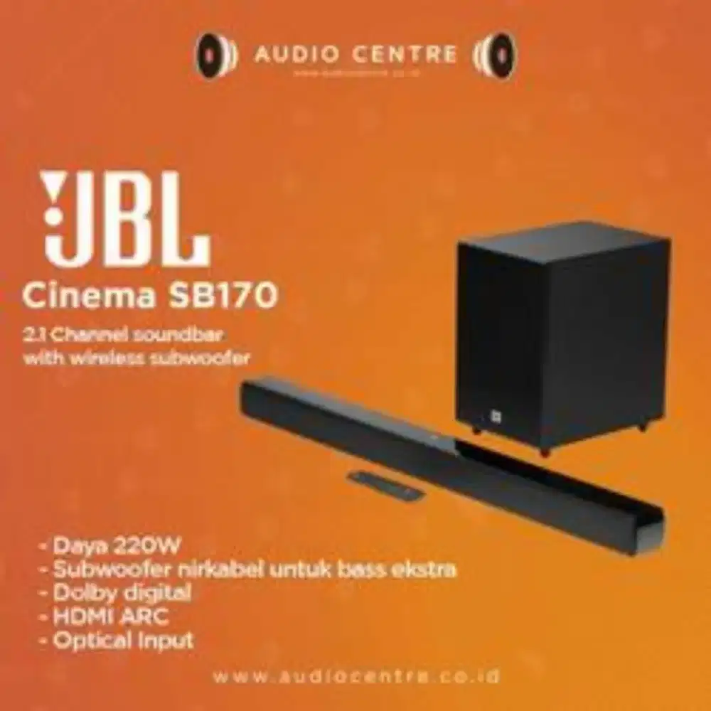 Speaker jbl cinema sb170
