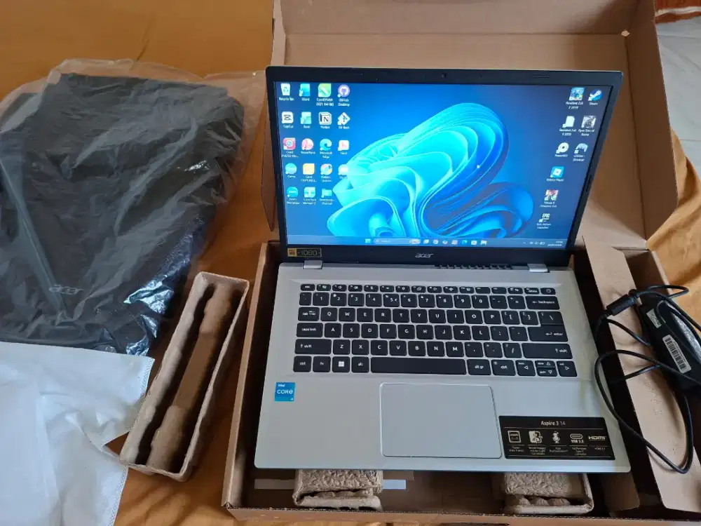 Acer asper 3 A314 mulus seperti baru