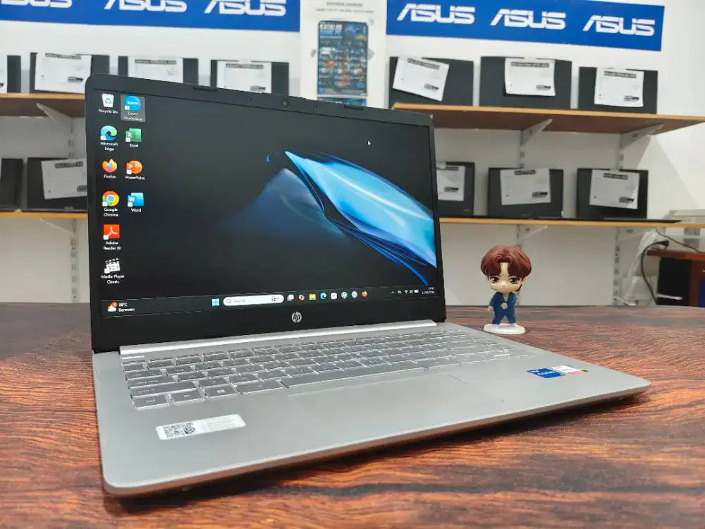 Like New Bergaransi HP 14S – DQ5125TU Intel i5-1235U RAM 8GB SSD 512GB