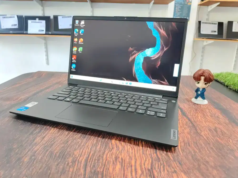 Garansi Resmi ON! LENOVO V14 Intel Core i5-1235U Ram 8GB  SSD 512GB