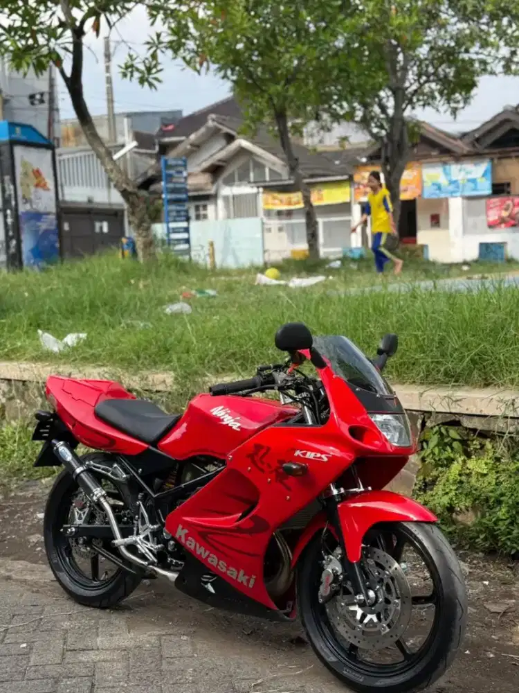 Ninja RR CBU aka ZX 2005 ss lengkap pajak isi atas nama motor pribadi