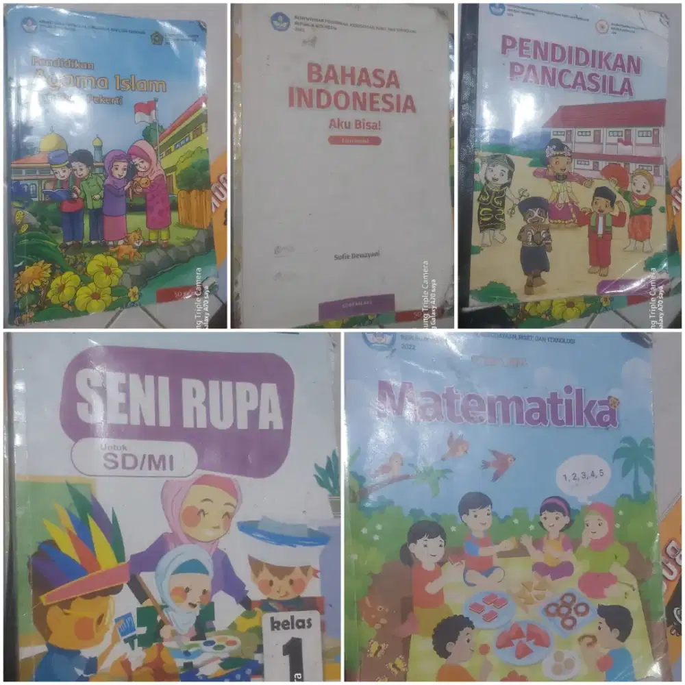 buku paket kelas 1 sd