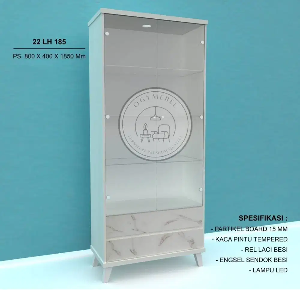 READY LEMARI HIAS 2 PINTU